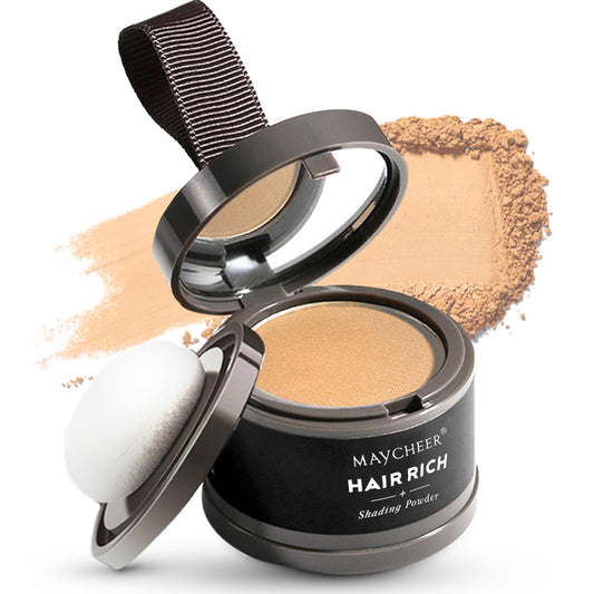 Maycheer Hairline Powder - Magic Root Cover Up - Hair Rich Hair Shadow - Gray Hair Coverage Touch Up Hair Powders for Women & Men (Almond Orange, 0.14 Ounce (Pack of 2))