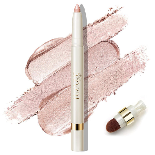 LUXAZA PRO Multi-Purpose Makeup Stick, Cream Shimmer, Eyeshadow Highlighter Makeup Eye Brightener Pencil Sticks Cosmetics #S3