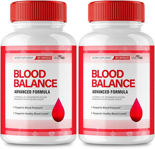 Blood Balance Supplement -Official Formula - Blood Balance Supplement, Extra Strength with Vitamin C, Turmeric Root Powder, Zinc Reviews (2 Pack)