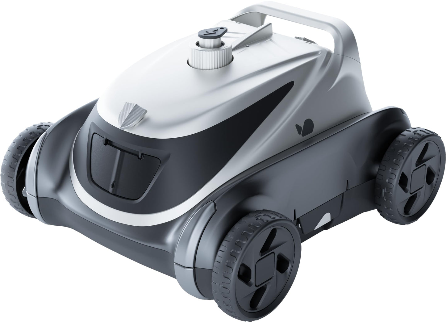 BUBLUE B10P Cordless Robotic Pool Cleaner, Pool Vacuum with Unmatched Bluehole Suction, Dual Motors, DirtLock 2.0, Self-Parking, 140-Min Runtime for Above-Ground Flat Pools up to 1,076 Sq.Ft.