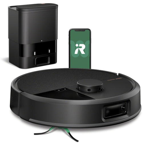 iRobot Roomba Max 705 Vac Robot Vacuum + AutoEmpty Dock - Extreme Power-Lifting Suction, Anti-Tangle Dual Rubber Brushes, Self-Empties, Recognizes and Avoids Obstacles, LiDAR Navigation