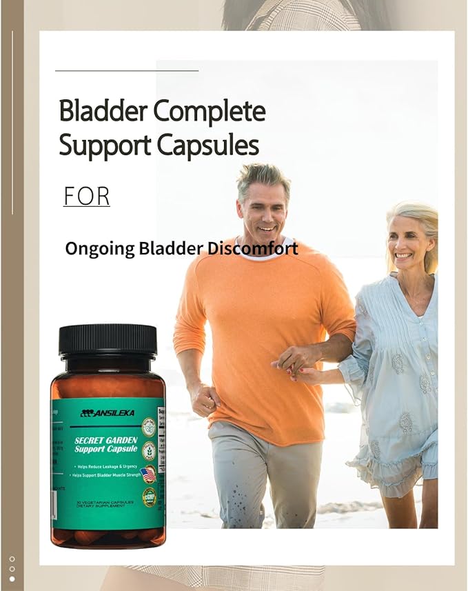 Bladder Control Supplement,Urinary Tract Support,Helps Relieve Urinary Urgency, Reduce leaks, and Decrease Bathroom Visits,Super Formula,one Capsule a Day,30-Day Supply