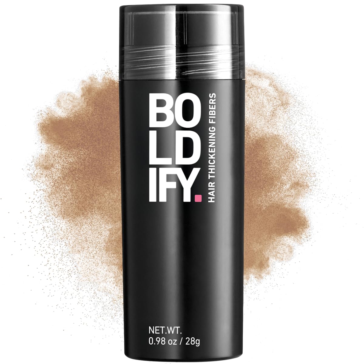 BOLDIFY Hair Fibers 12g | Thinning Hair Solution | Hazel Brown | For Men & Women