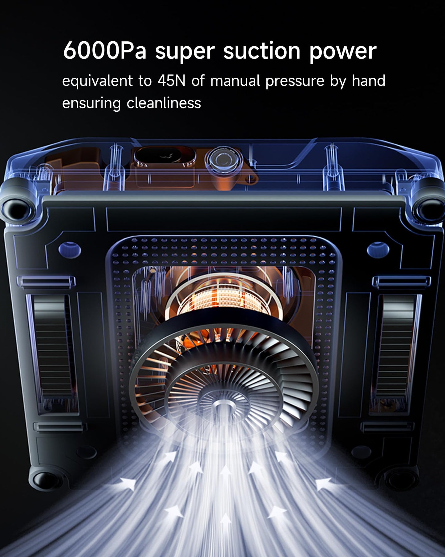 SEEING.U Window Cleaning Robot, Window Cleaner Robot with Dual Water Spray 6000Pa Suction Power Automatic Cleaning with Intelligent Path Planning Perfect for High-Rise Windows and Glass Doors