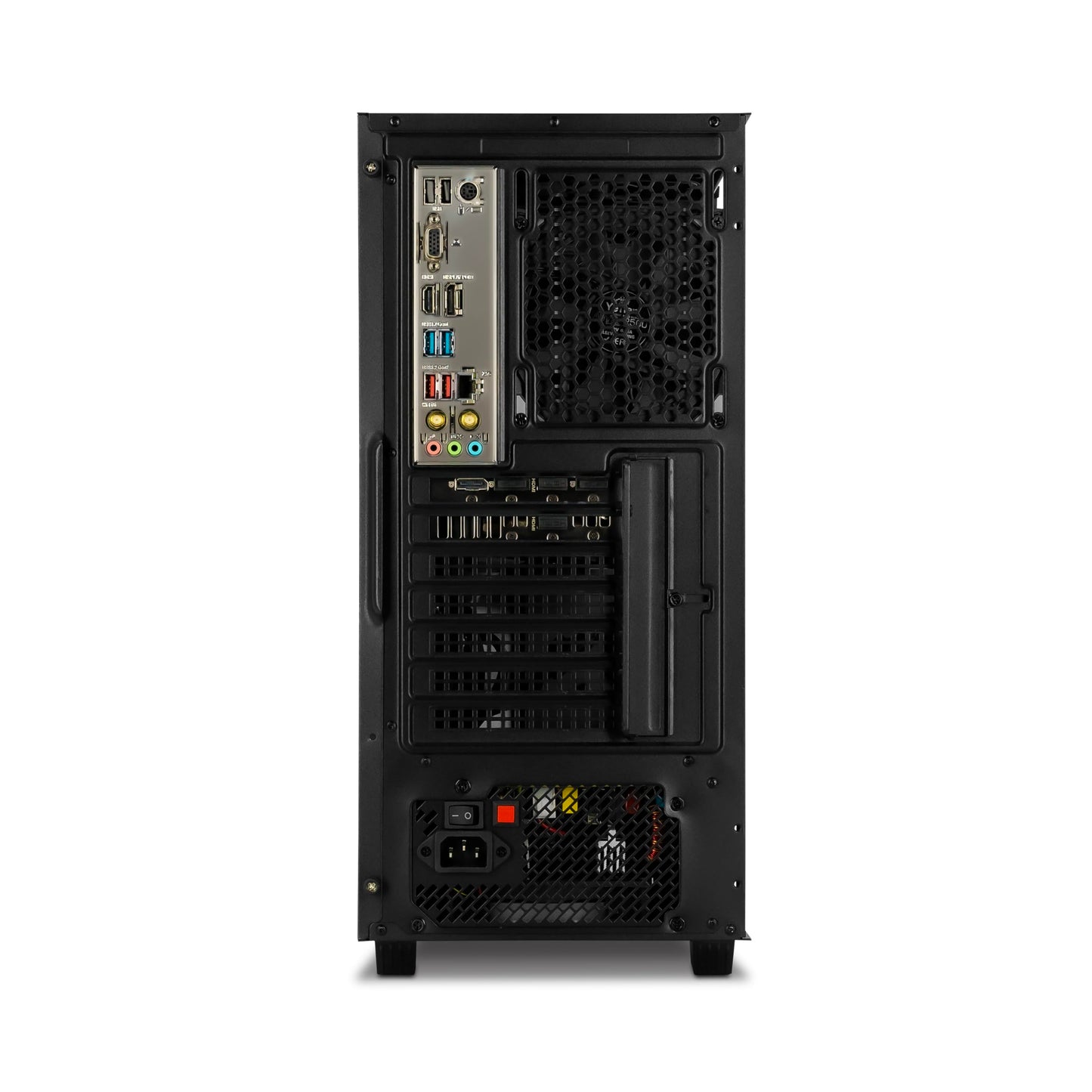 YEYIAN Shoge Gaming Computer - Intel 11th Gen i5-11400F 4.4 GHz, GeForce RTX 3060 Ti Gaming PC Desktop, 512GB NVMe SSD, 16GB DDR4 3200MHz RAM, Stock Fan, Win 11 Home, WiFi 6, 650W PSU