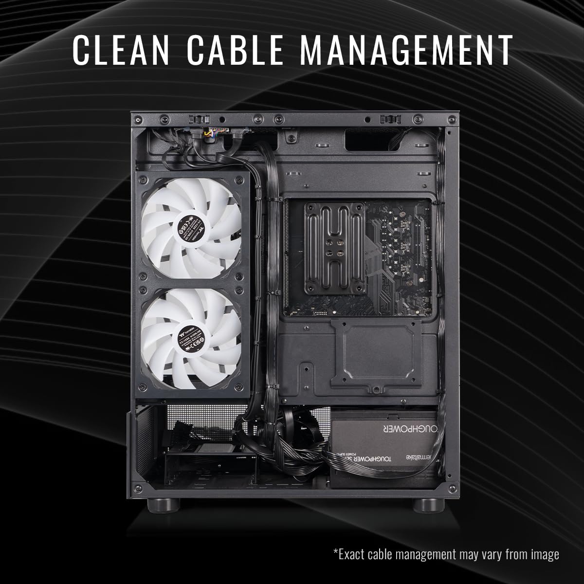 Thermaltake LCGS View i1460-170 Gaming Desktop (Intel Core™ i5-14400F, ToughRam 16GB DDR5 6000MT/s RGB Memory, NVIDIA GeForce® RTX 5060, 1TB NVMe M.2, WiFi, Windows 11) V17B-B760-560-LCS