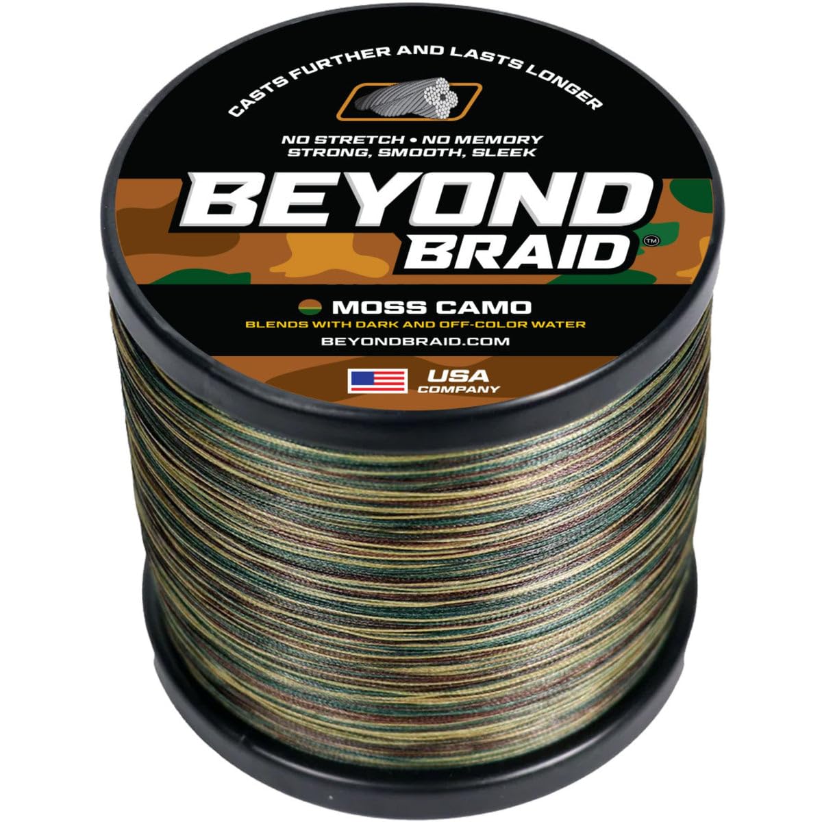 Beyond Braid Moss Camo 300 Yards 8lb