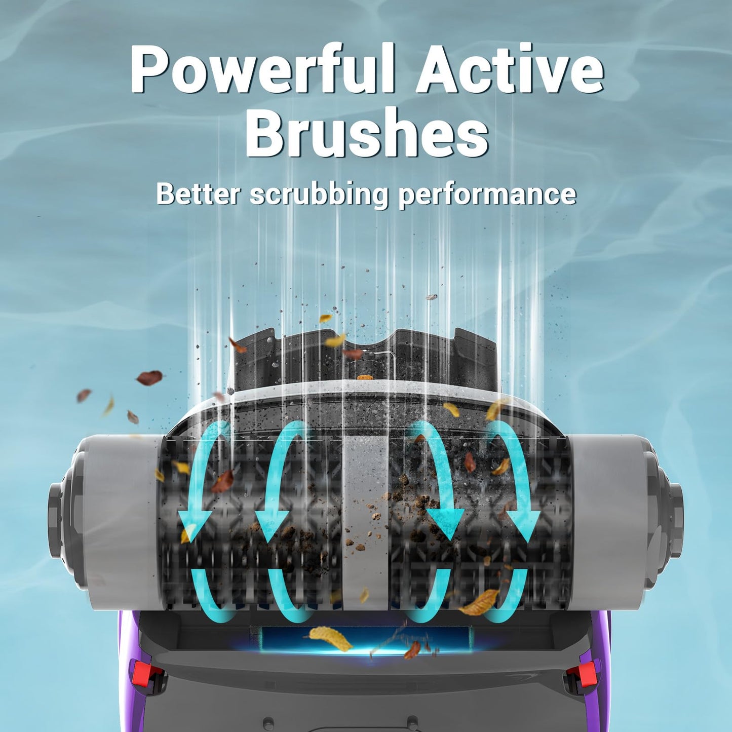 Gosvor Pivot Cordless Robotic Pool Cleaner Basket