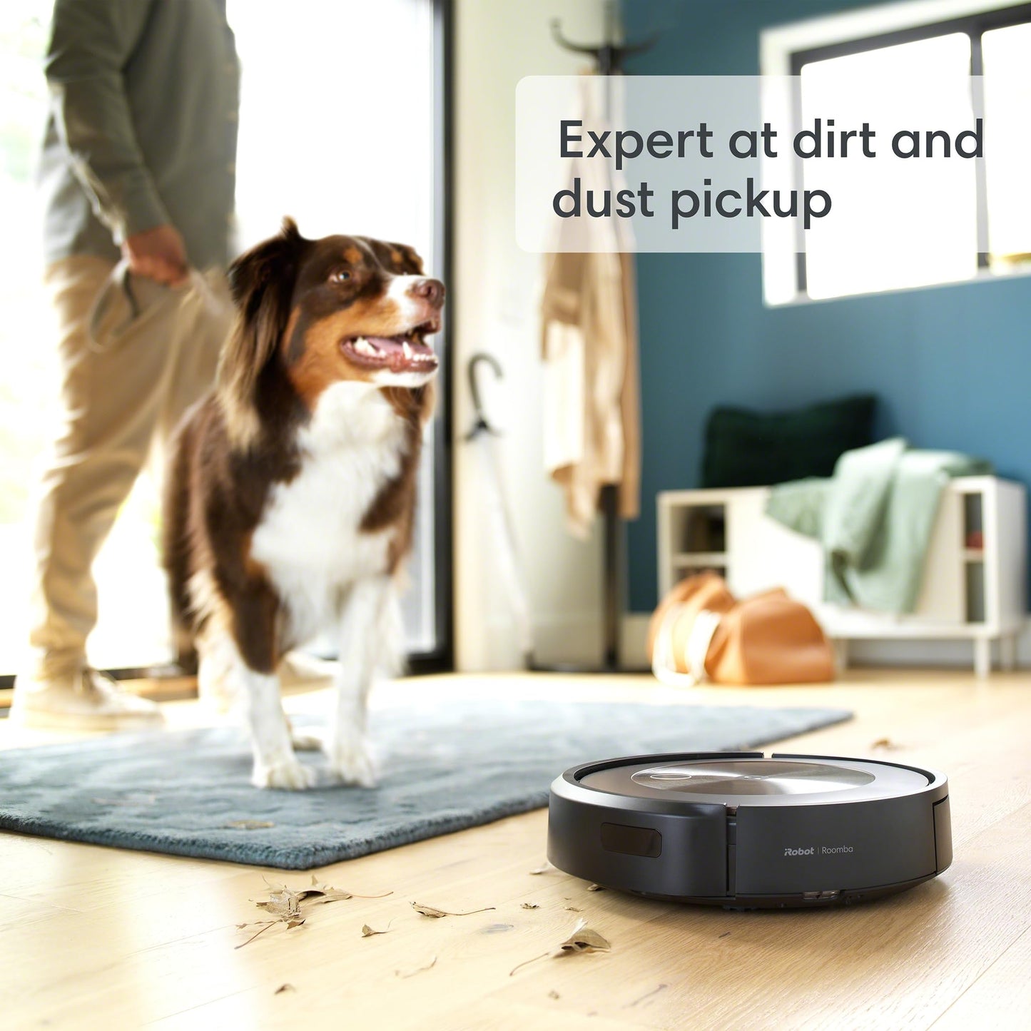 iRobot Roomba j9+ Self-Emptying Robot Vacuum – Powerful Suction, Identifies and Avoids Obstacles Like pet Waste, Self-Empties for 60 Days, Best for Homes with Pets, Smart Mapping, Works with Alexa
