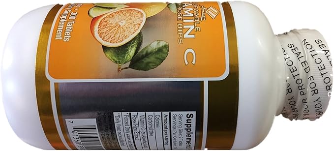 Nu Health Vitamin C Chewable 500mg 300 Tablets