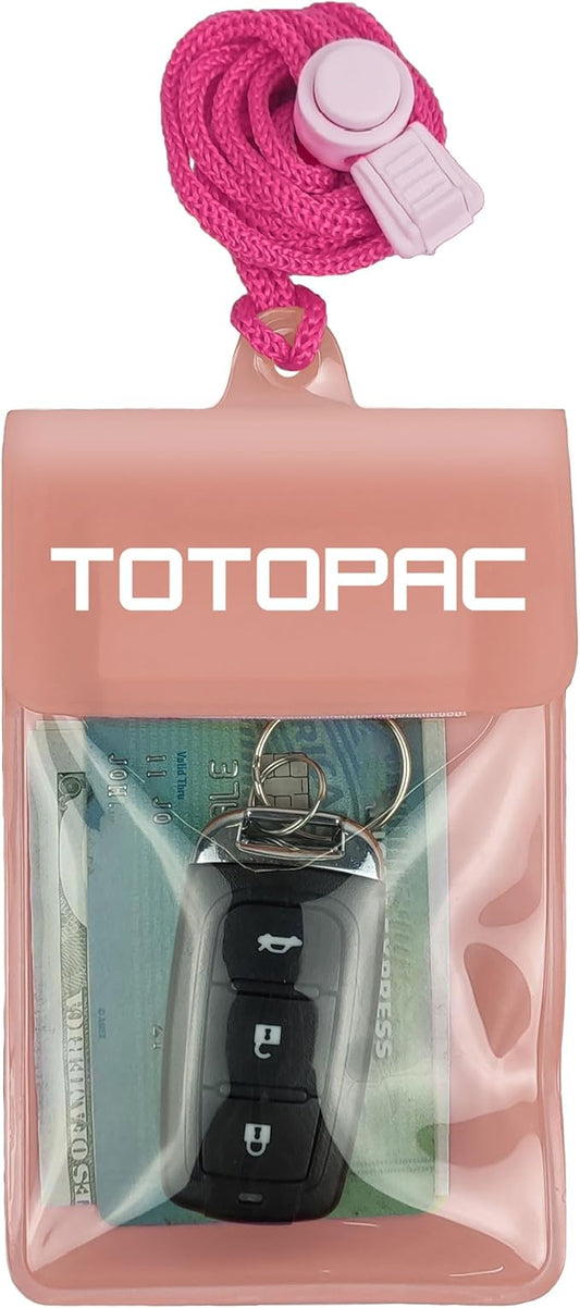 Waterproof Car Key FOB Pouch Submersible Dry Bag Holder for ID Credit Cards Cash Keys Case Swim Surf Floating Wallet