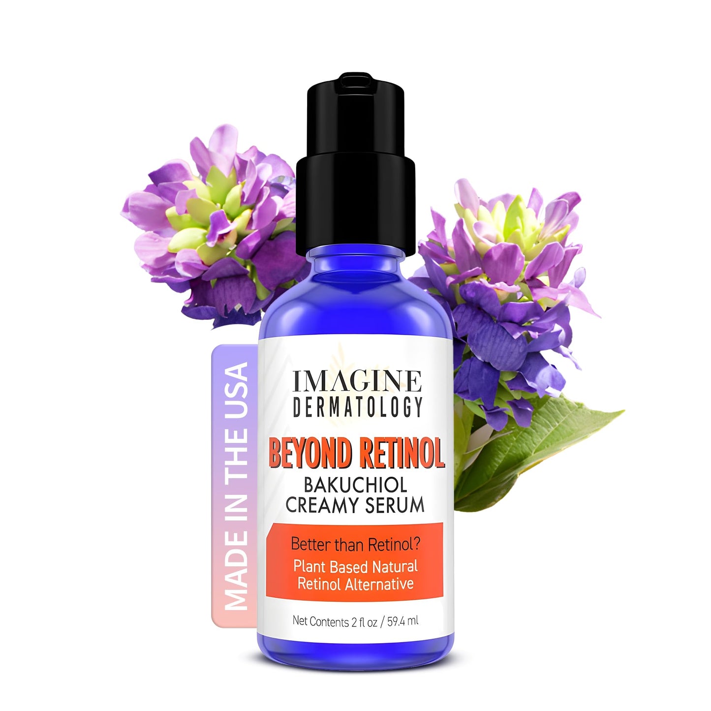 Beyond Retinol Bakuchiol Creamy Serum - G3L Delivery System for Anti-Aging & Anti Wrinkle - Bakuchiol Moisturizer, Bakuchiol Ser