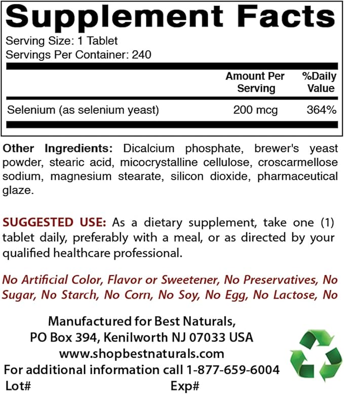 Boron 5 mg & Selenium 200 mcg