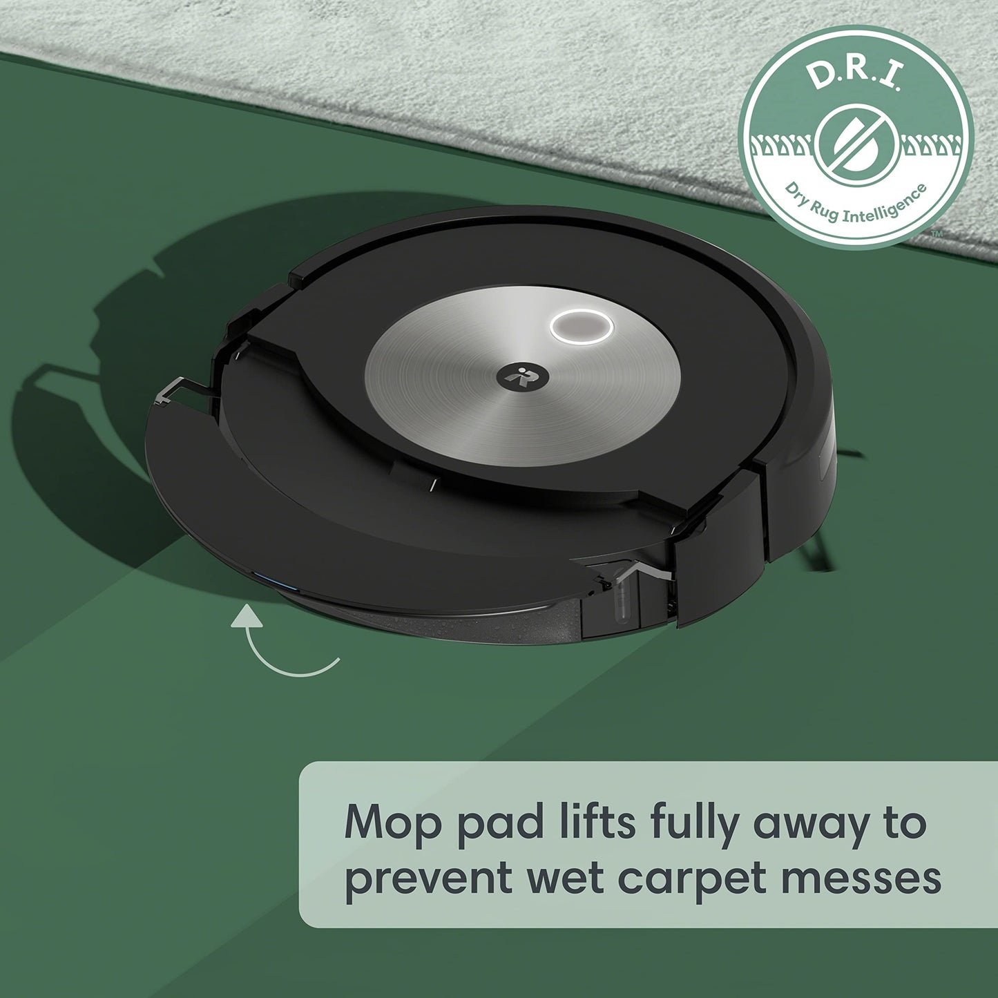 iRobot Roomba Combo j7+ Self-Emptying Robot Vacuum & Mop - Automatically Vacuums and Mops, Fully Retractable Mop pad, Identifies & Avoids Obstacles, Smart Mapping, Works with Alexa, Ideal for Pets