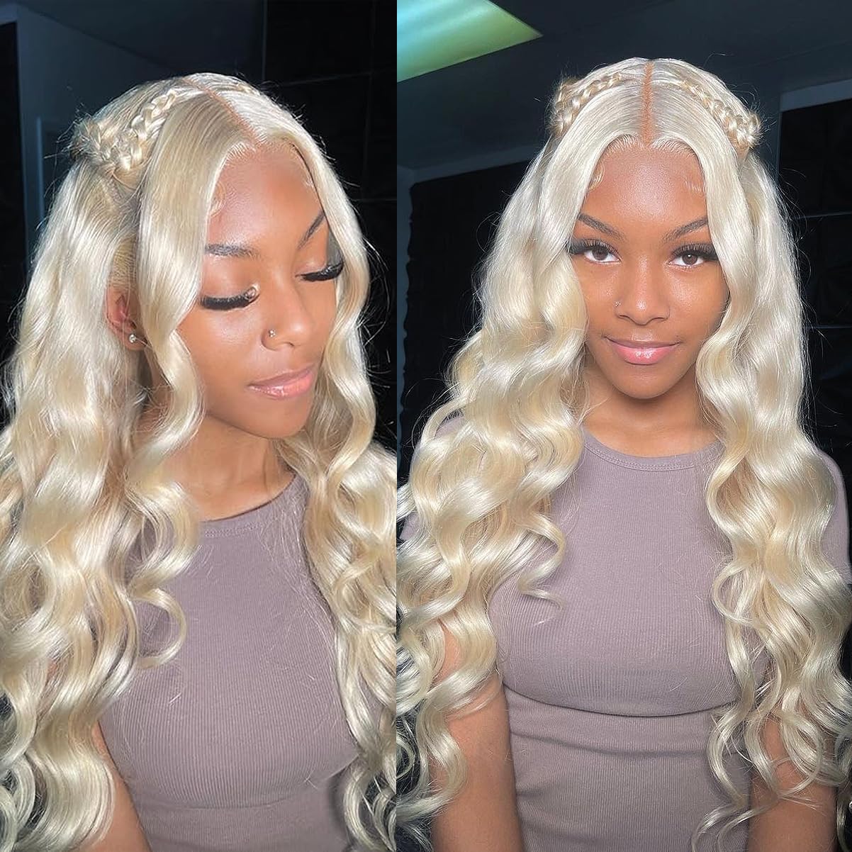 Fayniss 20Inch 613 Blonde Wig Human Hair 180% Density 13X6 Body Wave Lace Front Wigs Human Hair Glueless Wigs Human Hair Pre Plu