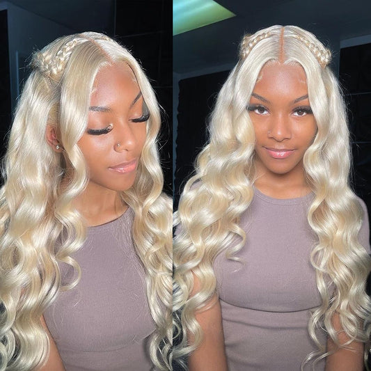 Fayniss 20Inch 613 Blonde Wig Human Hair 180% Density 13X6 Body Wave Lace Front Wigs Human Hair Glueless Wigs Human Hair Pre Plu