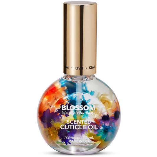 Blossom Hydrating, Moisturizing, Strengthening, Scented Cuticle Oil, Infused With Real Flowers, Made In Usa, 0.92 Fl. Oz, Kiwi