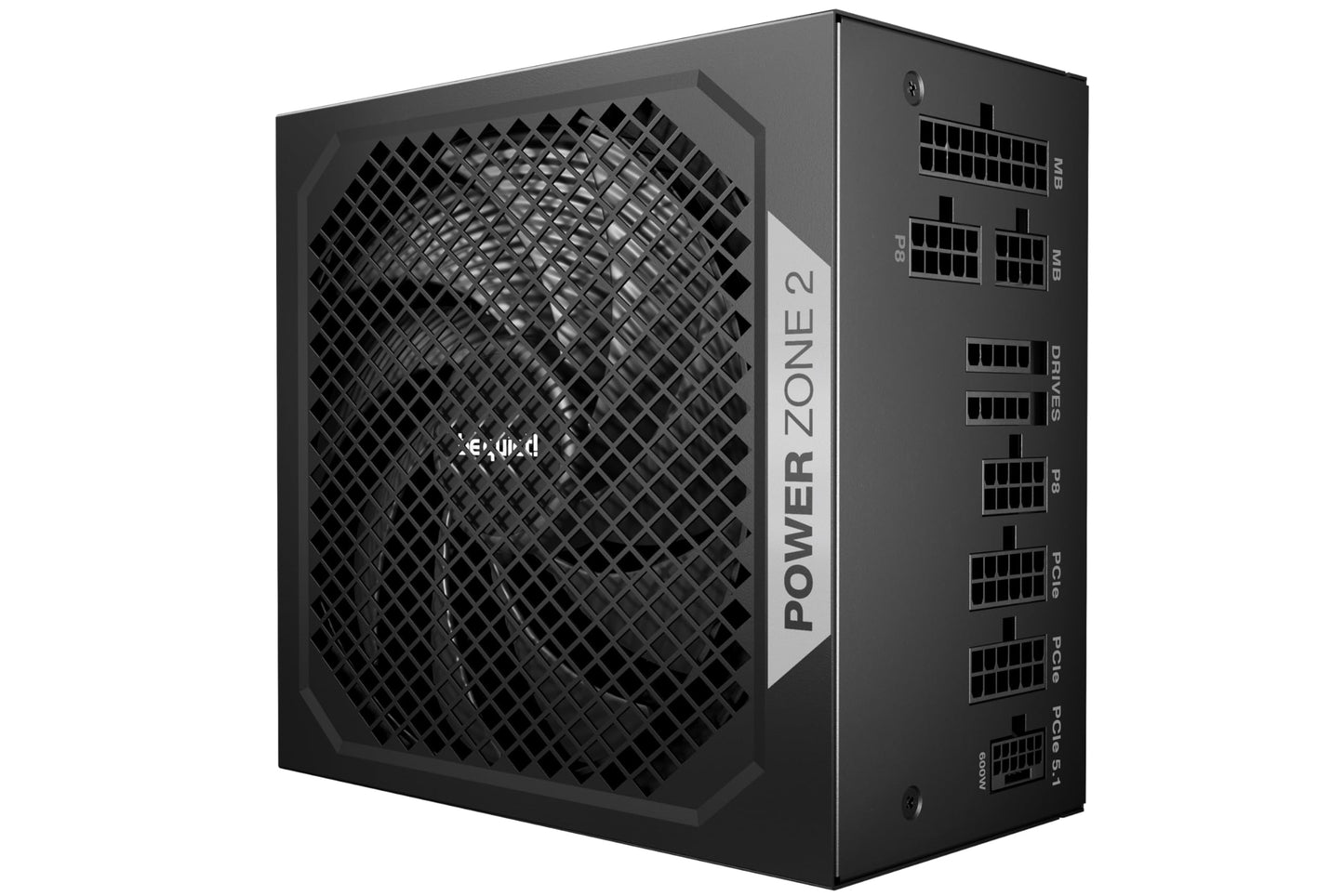 be quiet! Power Zone 2 1000W ATX 3.1 PSU | 80 Plus and Cybenetics Platinum Efficiency | Zero RPM Low-Noise Power Supply | PCIe 5.1 Ready | Black | BP008US