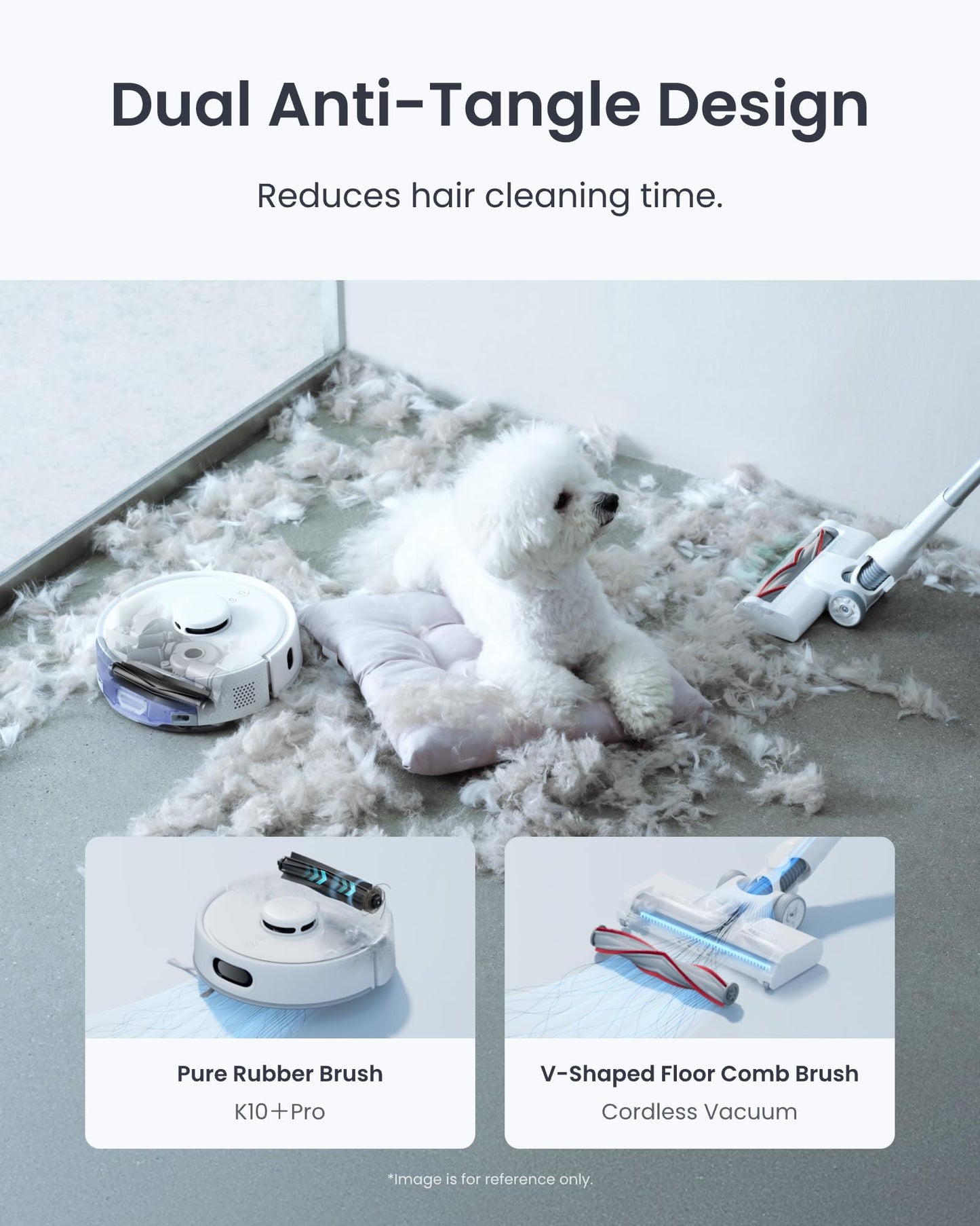 SwitchBot Robot Vacuum and Cordless Vacuum Cleaner K10+ Pro Combo, TwinFlow™ Suction Tech, Dual Dust Collection Station, Compact, Lightweight, Quiet, Compatible with Alexa/Siri/Matter(Hub 2 Required)