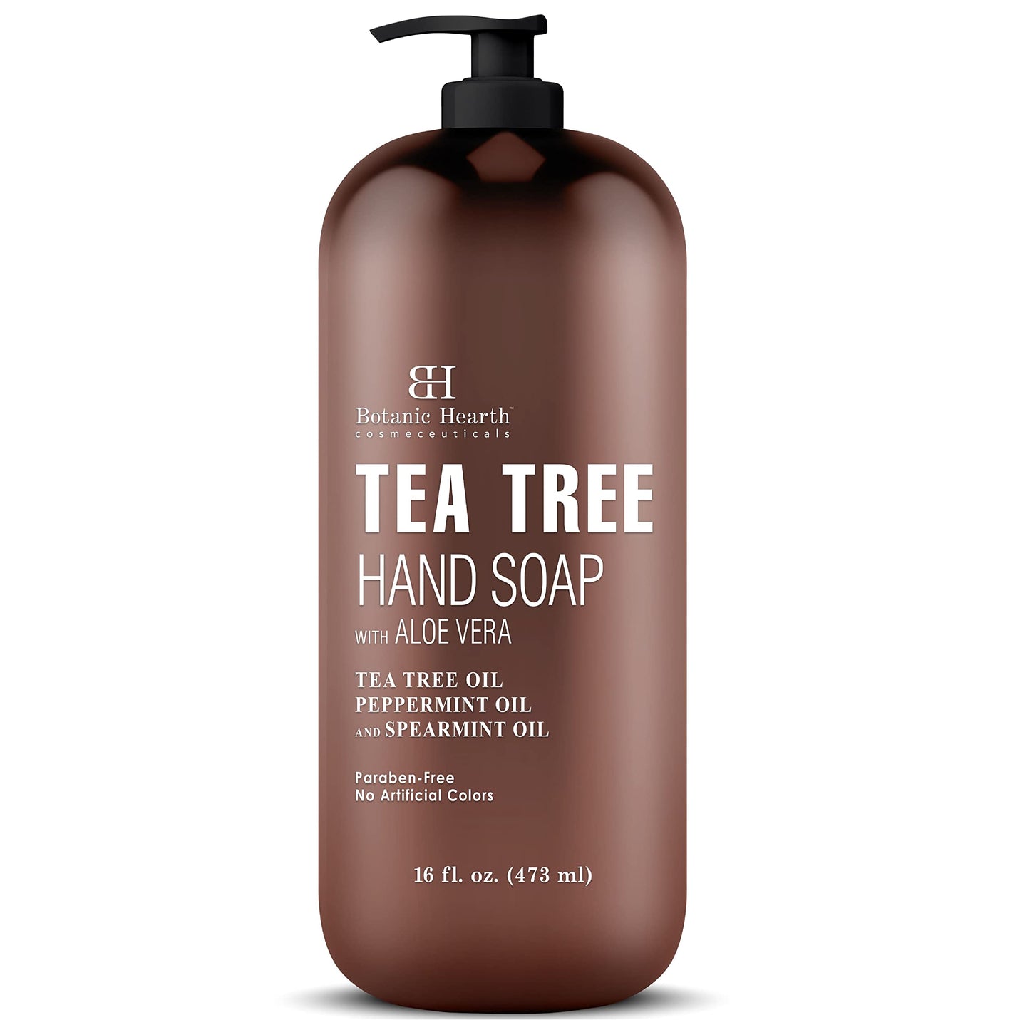 Botanic Hearth Tea Tree Liquid Hand Soap - Sulfate Free Formula - Multi Purpose Hand Wash With Aloe Vera And Premium Grade Tea T