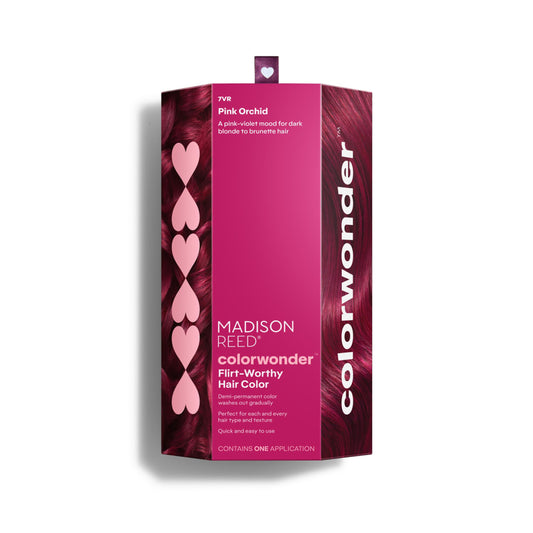 Madison Reed colorwonder Demi-Permanent Hair Color, Effortless At-Home Hair Dye, Ammonia-Free, Cruelty-Free, Pink Orchid (7VR Pink Orchid), Pack of 1