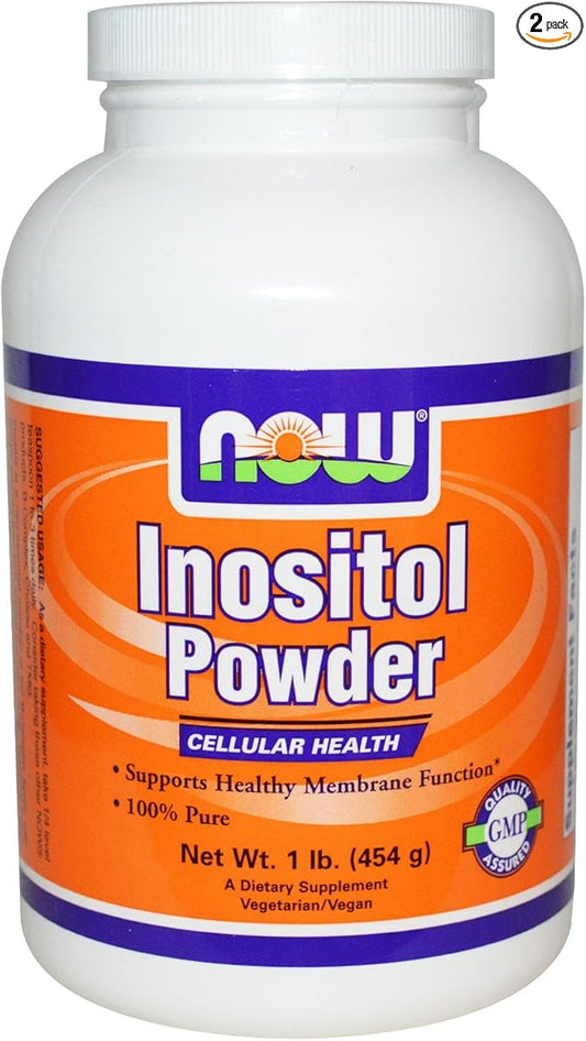 100% Pure Inositol Powder - 1 Lb - Powder-2 Pack