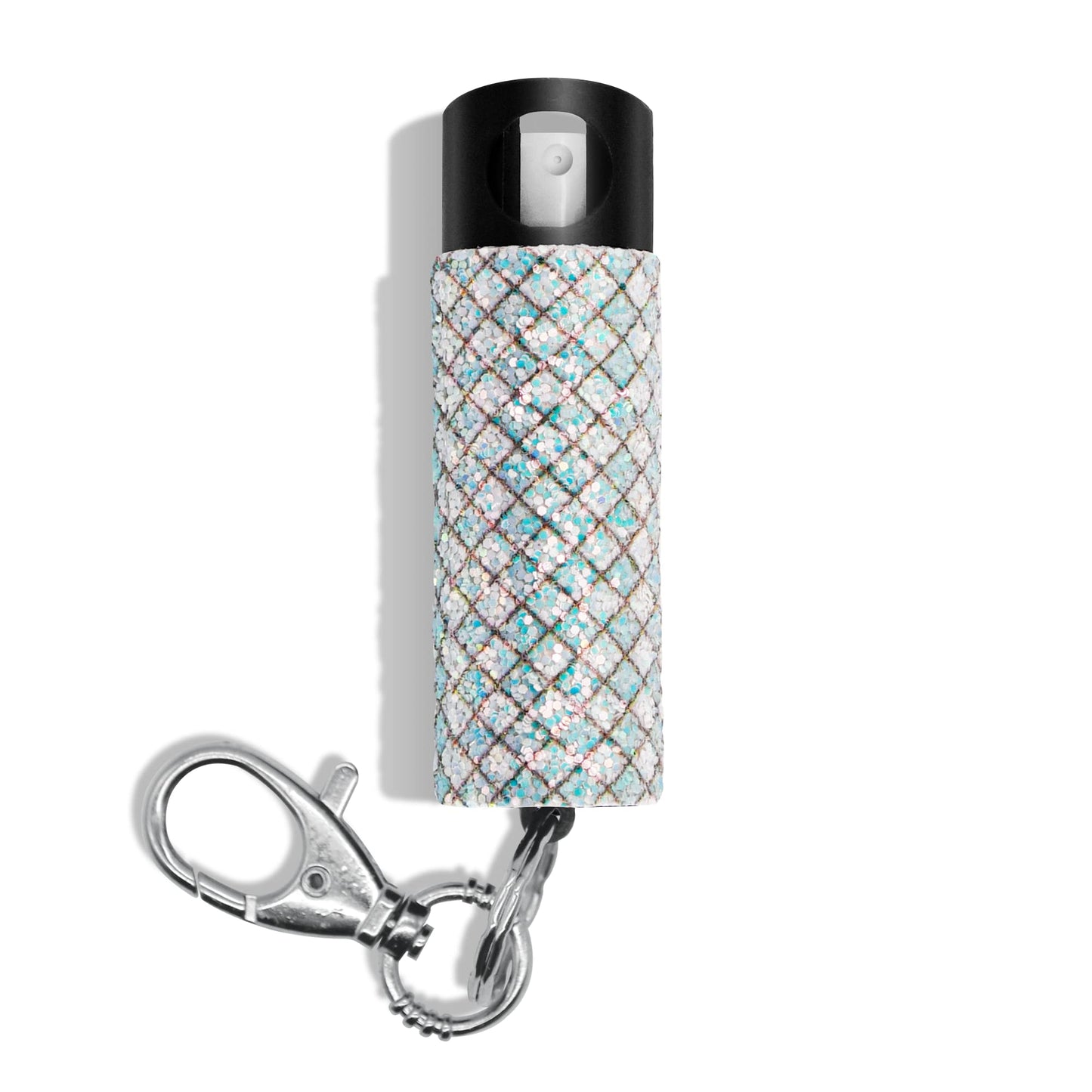 Guard Dog Security Bling it On Pepper Spray, Keychain with Safety Twist Top, Mini and Easy Carry, Lightweight and Fashionable, Maximum Police Strength OC Spray, 16 Feet Range, 0.5 fl oz