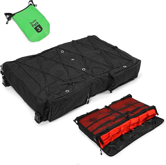 T-Top Storage Bag - Holds Up To 6 Type II Life Jackets - Boat Bags For Life Jackets - Waterproof Dry Bag Included (jackets not included!)