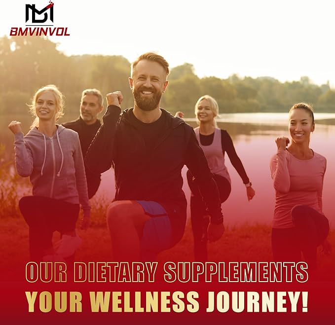 BMVINVOL (2 Packs) Premium Psyllium Husk Capsules - 4 Months Supply - Ginger, Fenugreek, Turmeric - Psyllium Fiber Capsules for Supports Digestion & Regularity