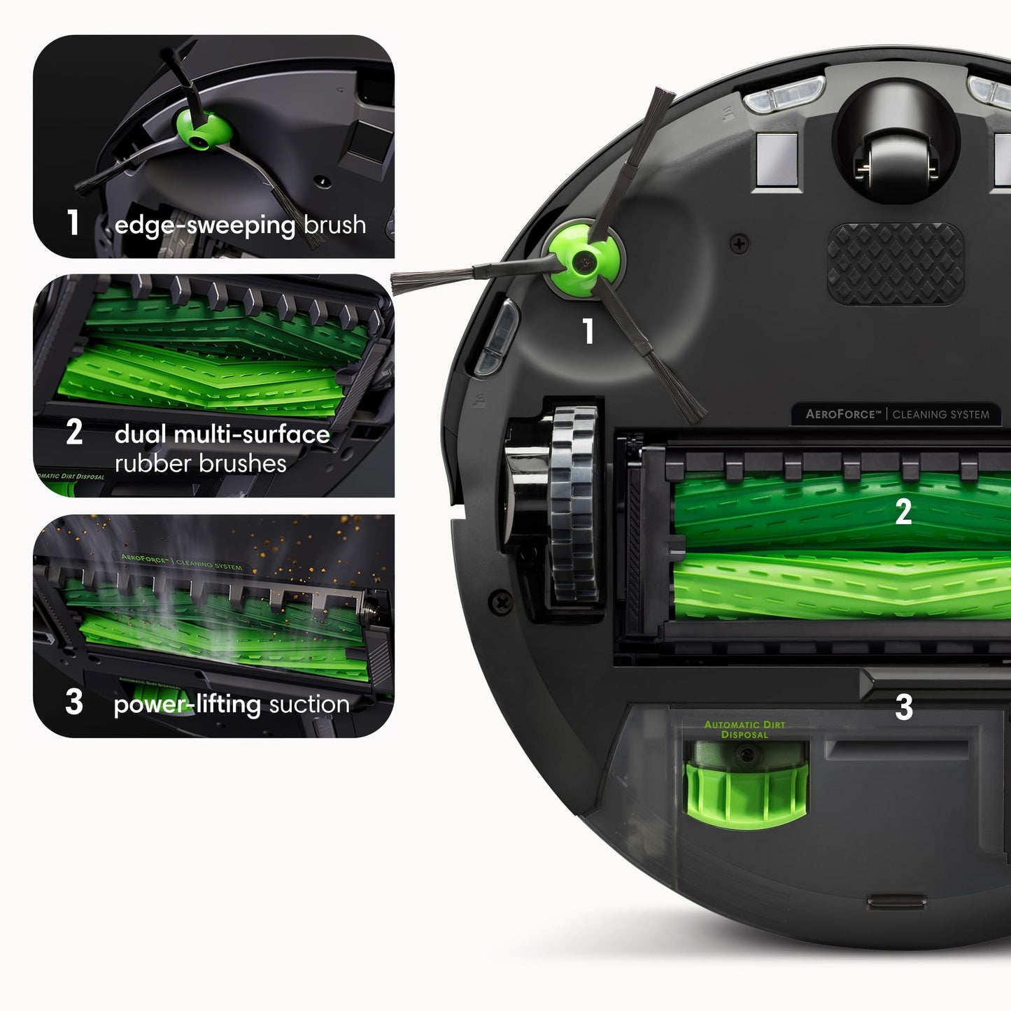 iRobot Roomba j9+ Self-Emptying Robot Vacuum – Powerful Suction, Identifies and Avoids Obstacles Like pet Waste, Self-Empties for 60 Days, Best for Homes with Pets, Smart Mapping, Works with Alexa