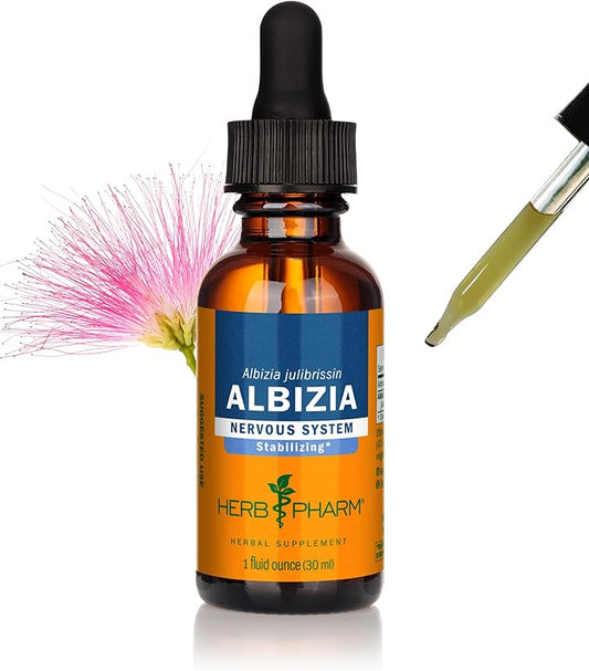 Herb Pharm Albizia Liquid Extract for Nervous System Support, 1 Fl Oz