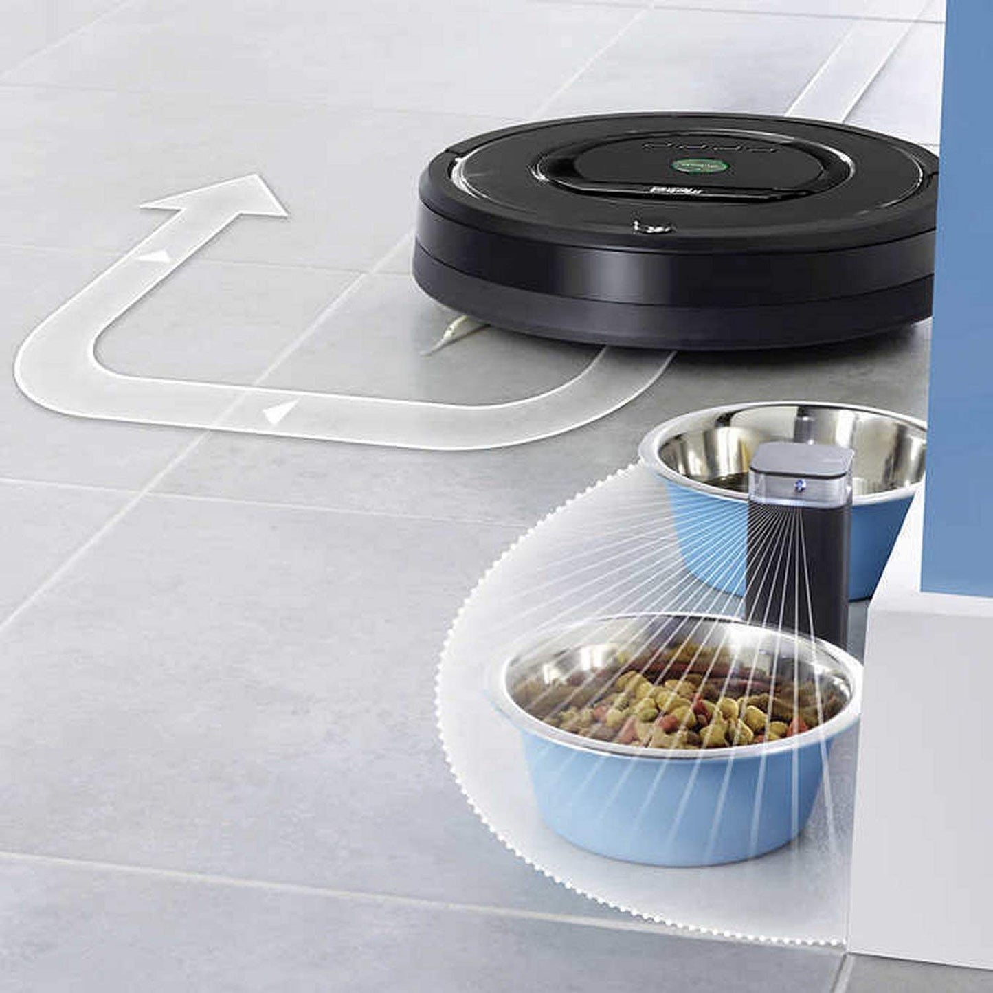 iRobot Roomba 805 Cleaning Vacuum Robot with Dual Virtual Wall Barriers and Bonus Filter