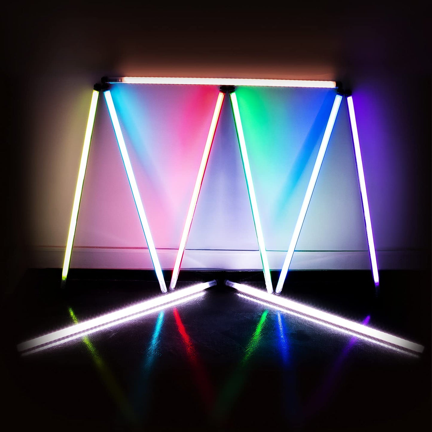 uyled P120 RGB Handheld Photography Light, APP Control 1350 Lumen LED Video Light Wand 360°Full Color 12 Lighting Modes CRI≥95 IP68 Waterproof Built-in Rechargeable Battery 3000k 5750k Colorful Stick