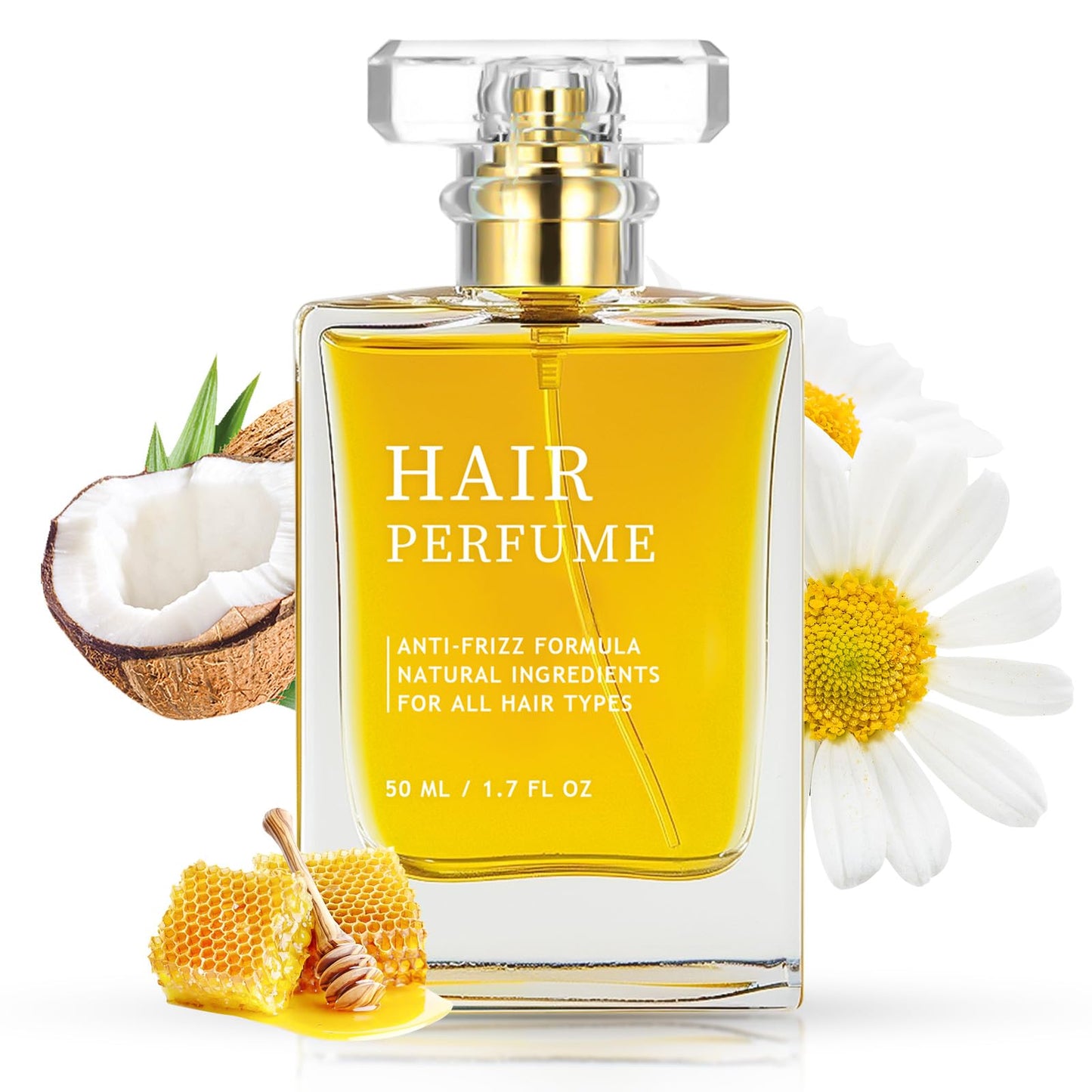 Hair Perfume, Pheromone Hair Perfume for Women, Premium Hair Fragrance Odors Remove and Nourishing Hair, Hair Hydrating and Shine Spray, 1.75 Fl. Oz