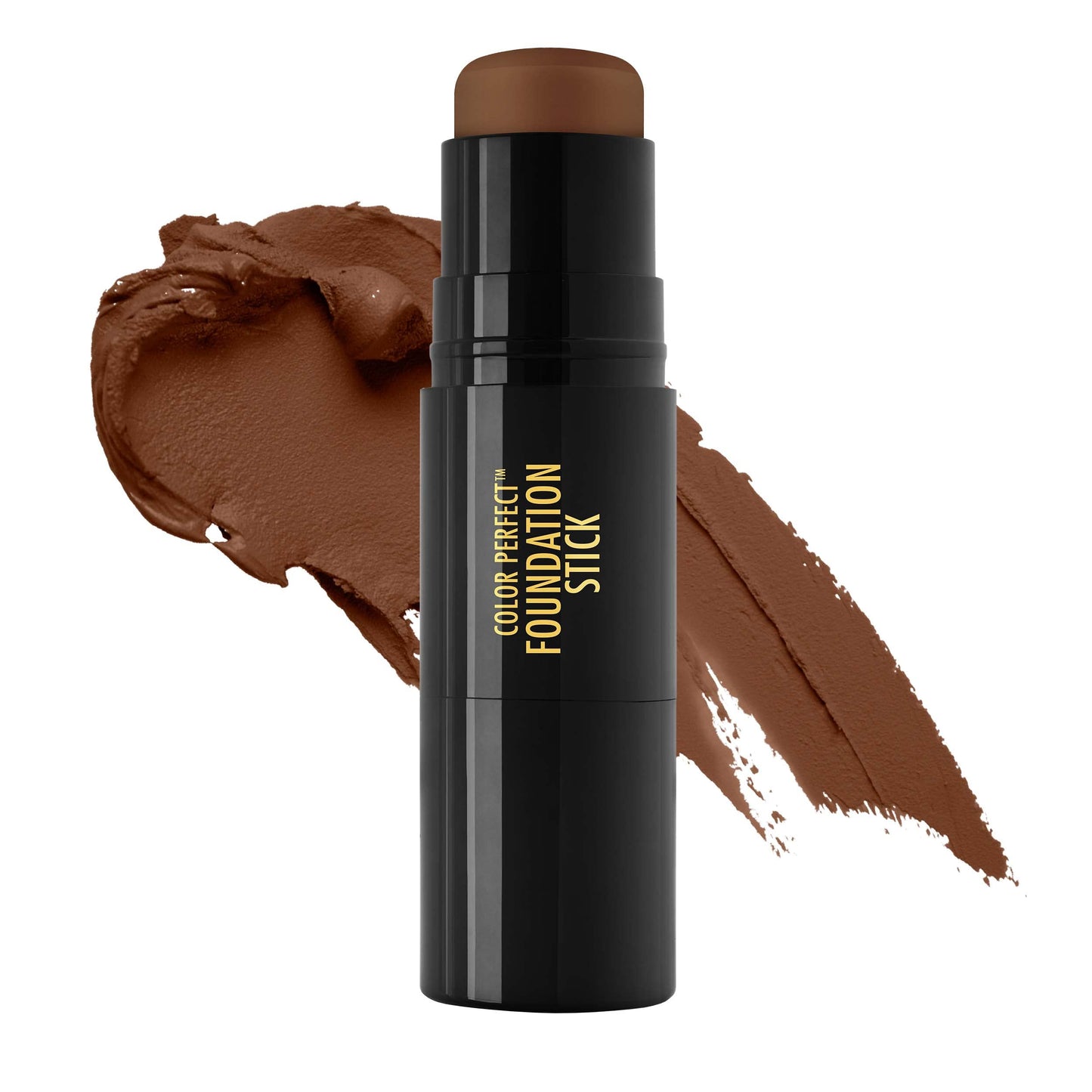 Black Radiance Color Perfect Foundation Stick with Soft Brush Applicator Duo – Buildable, Blendable Versatile Pigment-Rich Formula - Cashmere