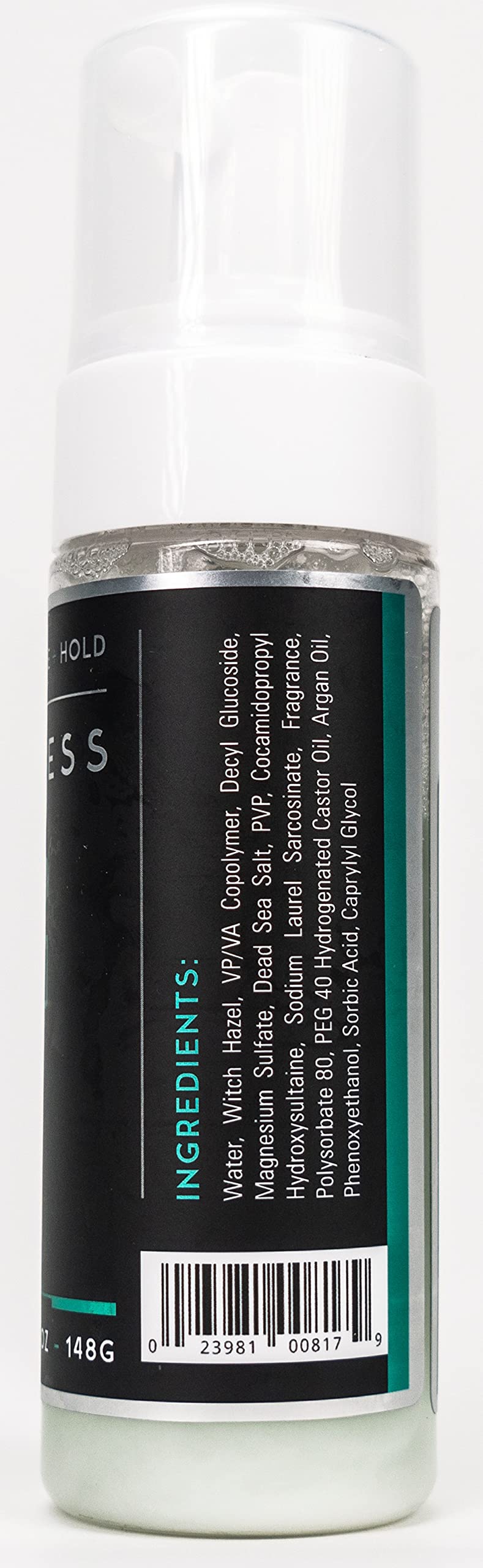 Dauntless Modern Grooming Co. STYING FOAM | Firm Hold | Natural Finish | Made with Argan Oil | 5 Fl Oz