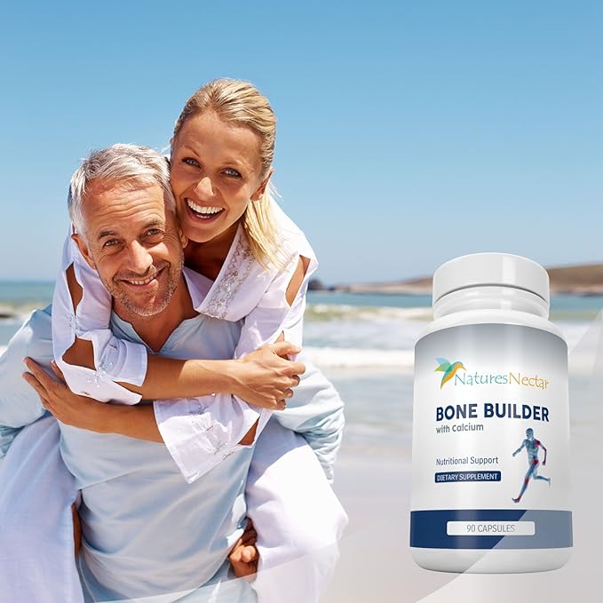 Bone Builder Joint Supplements for Women - Supports Bone Health, Strength & Growth - Organic Formula for Maximum Absorption & Enhanced Care - Feel New Life & Alive
