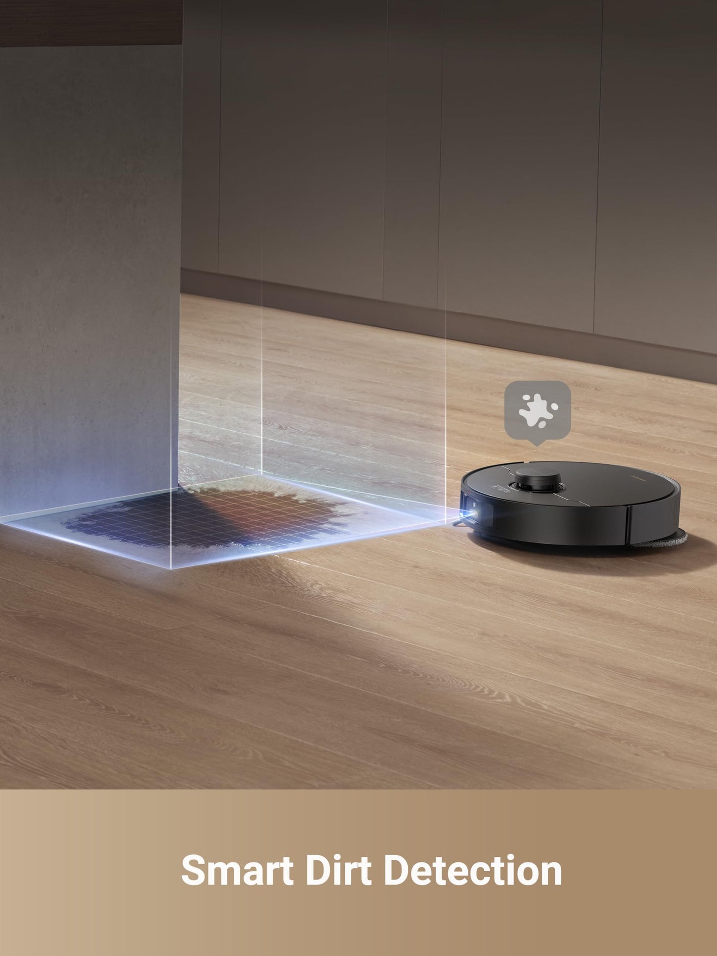 DREAME X40 Master Robot Vacuum Cleaner, 12,000Pa Suction, Auto Refilling & Draining, Smart Navigation, Mop Self-Cleaning, Pet-Friendly, 11 inch Compact Base, Alexa/Siri/Google Home Compatible