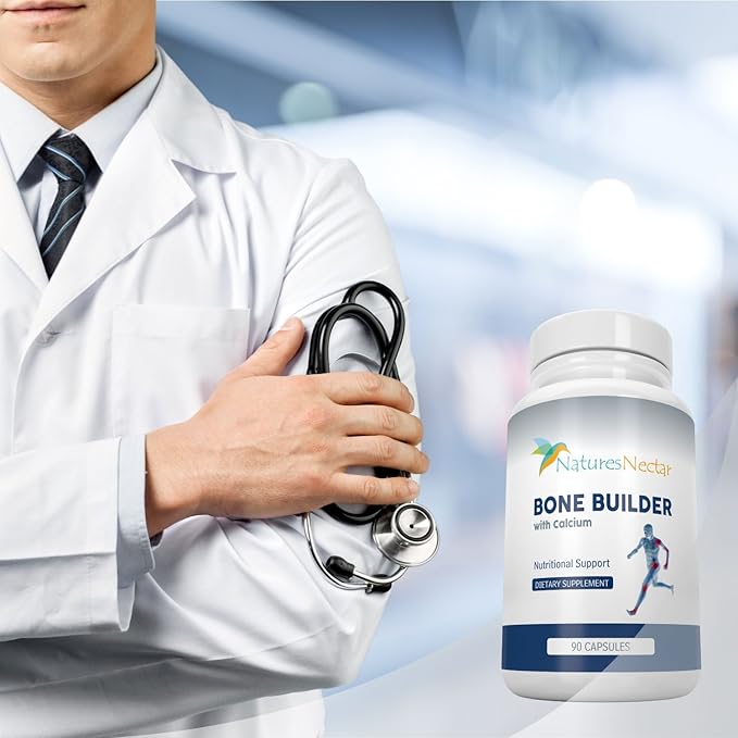 Bone Builder Joint Supplements for Women - Supports Bone Health, Strength & Growth - Organic Formula for Maximum Absorption & Enhanced Care - Feel New Life & Alive