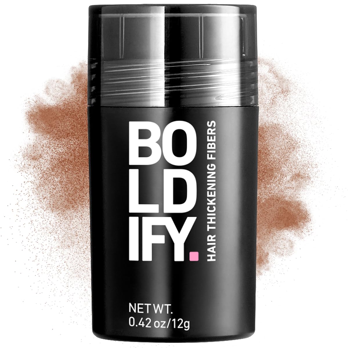 BOLDIFY Hair Fibers 12g | Thinning Hair Solution | Hazel Brown | For Men & Women