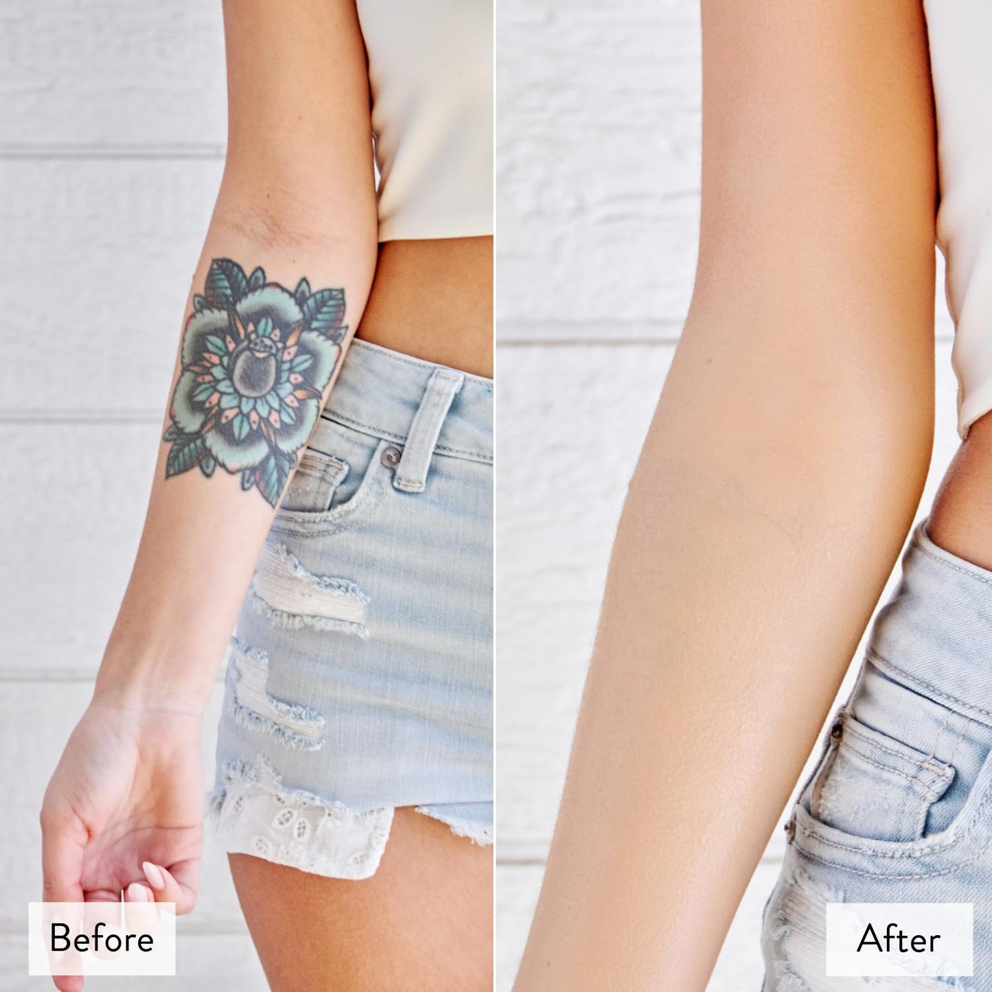 Best Bronze Bombshell Body Makeup - Tattoo Cover Up Makeup & Body Foundation Waterproof - Tattoo Concealer Waterproof for Scars, Varicose Veins Cover Up & Leg Foundation (NW41.5 Golden Radiance)