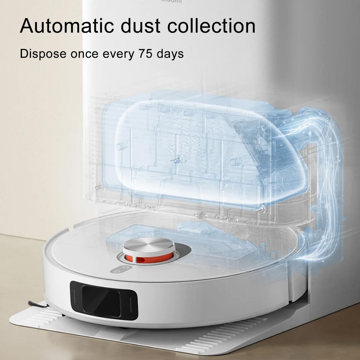 Xiaomi Robot Vacuum X20 Pro Robot Vacuum Cleaner with Wiping Function & All-in-One Station (7000Pa Suction Power; 160 Min Battery Life; Auto; Self-Cleaning, Emptying, Drying & Water Refill; App/Contr