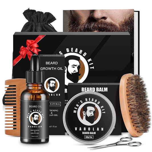 Birthday Gifts For Men, Mens Gifts, Unique Beard Care Kit For Men Best Friends Male Dad Brother Husband Fiance Him Boyfriend Cow