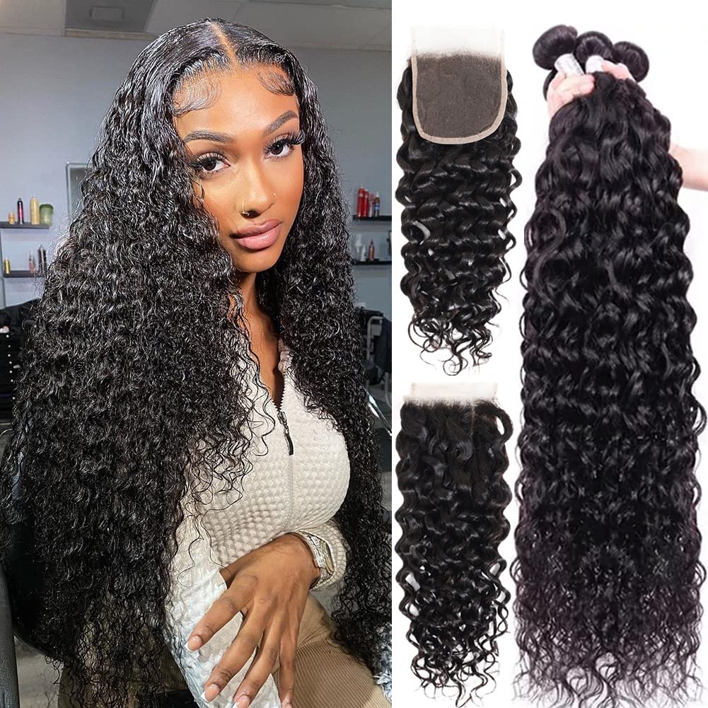 3 Bundles With Closure (18 20 22+16