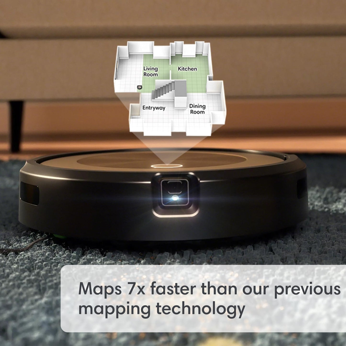 iRobot Roomba j9+ Self-Emptying Robot Vacuum – Powerful Suction, Identifies and Avoids Obstacles Like pet Waste, Self-Empties for 60 Days, Best for Homes with Pets, Smart Mapping, Works with Alexa