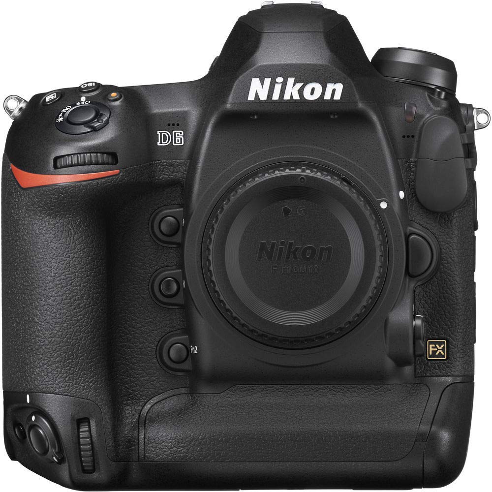 Nikon D6 DSLR Camera (Body Only) (1624) + Nikon 200-500mm Lens + 4K Monitor + 2 x 120GB XQD + Headphones + 3 x ENEL18C Battery + Mic + Corel Software + Tripod + More (International Model) (Renewed)