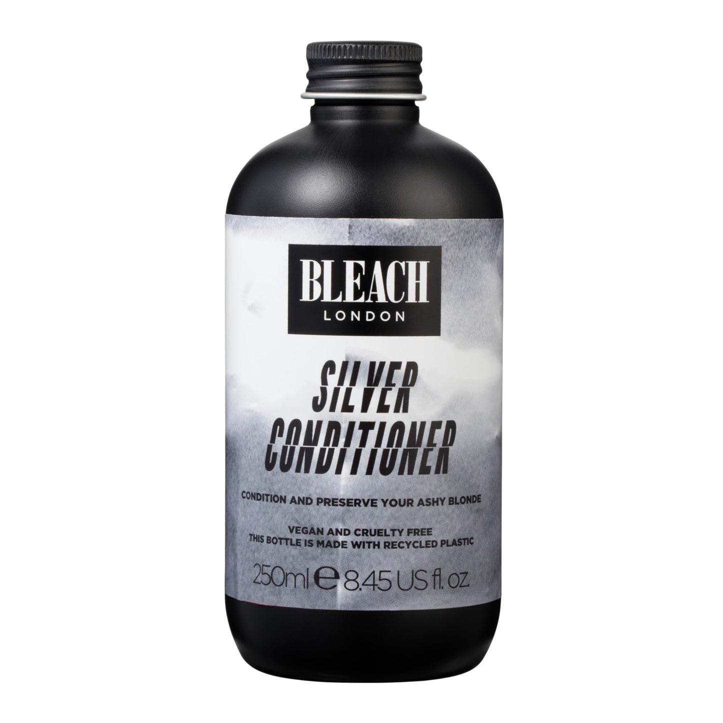 BLEACH LONDON Silver Conditioner - Ashy Blonde Rinse, Color Toning and Preserving, Vegan, Cruelty Free, Daily Hair Nourishment,