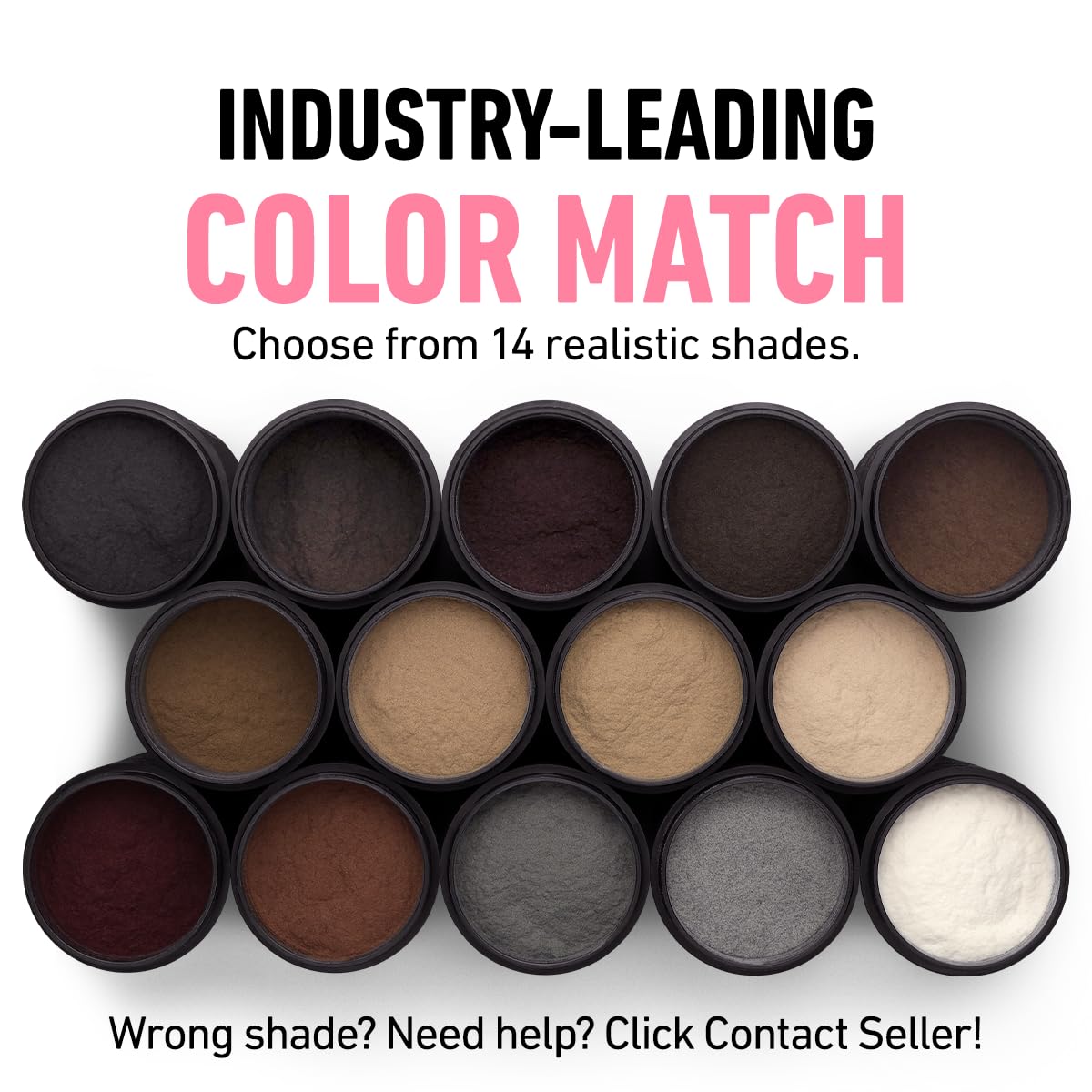 BOLDIFY Hair Fibers | Dark Blonde | Thicker Look for Thinning Hair | 12.5g