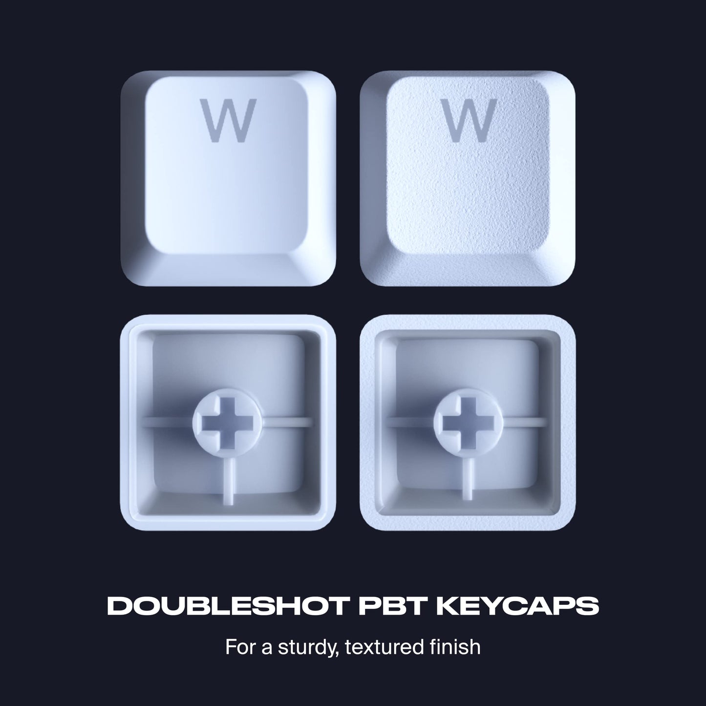 Fnatic STREAK65 LP | White | Compact RGB Gaming Mechanical Keyboard Speed Switches | PBT Doubleshot Keycaps | 65% Layout (60 65 Percent) Low Profile Esports Keyboard (US ANSI Layout, QWERTY)