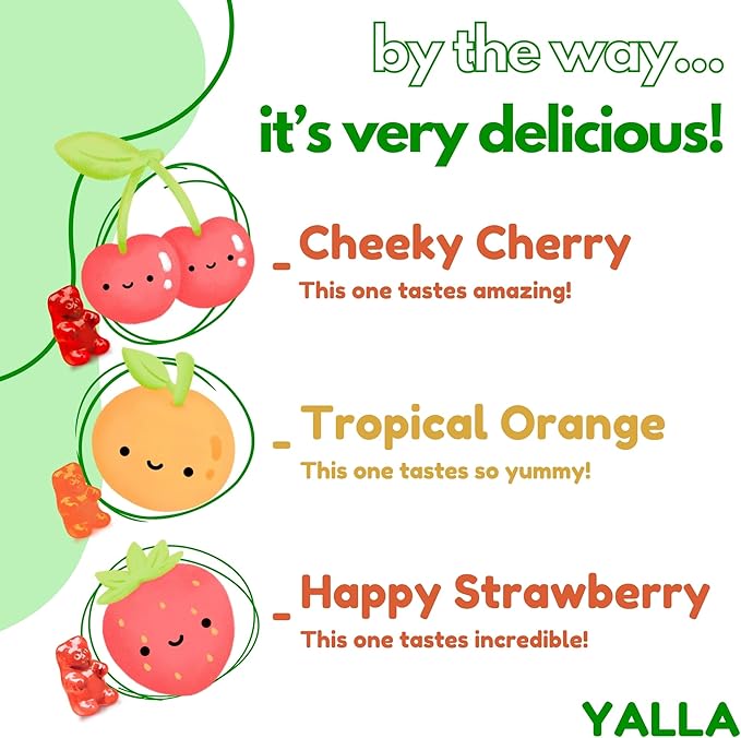 Halal Vitamins for Kids, Halal Kids Multivitamin Gummies, 45-90 Day Supply, Essential Vitamins with C, D3, Zinc for Immunity, B6 B12 for Energy, ISA Certified, Gelatin Free